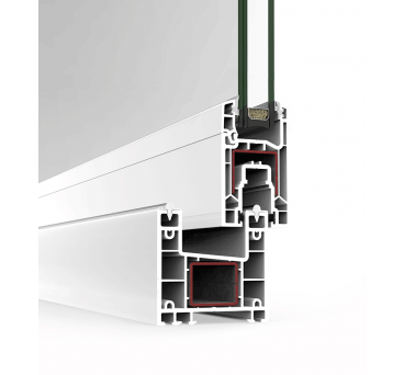 Schiebefenster aus PVC C70